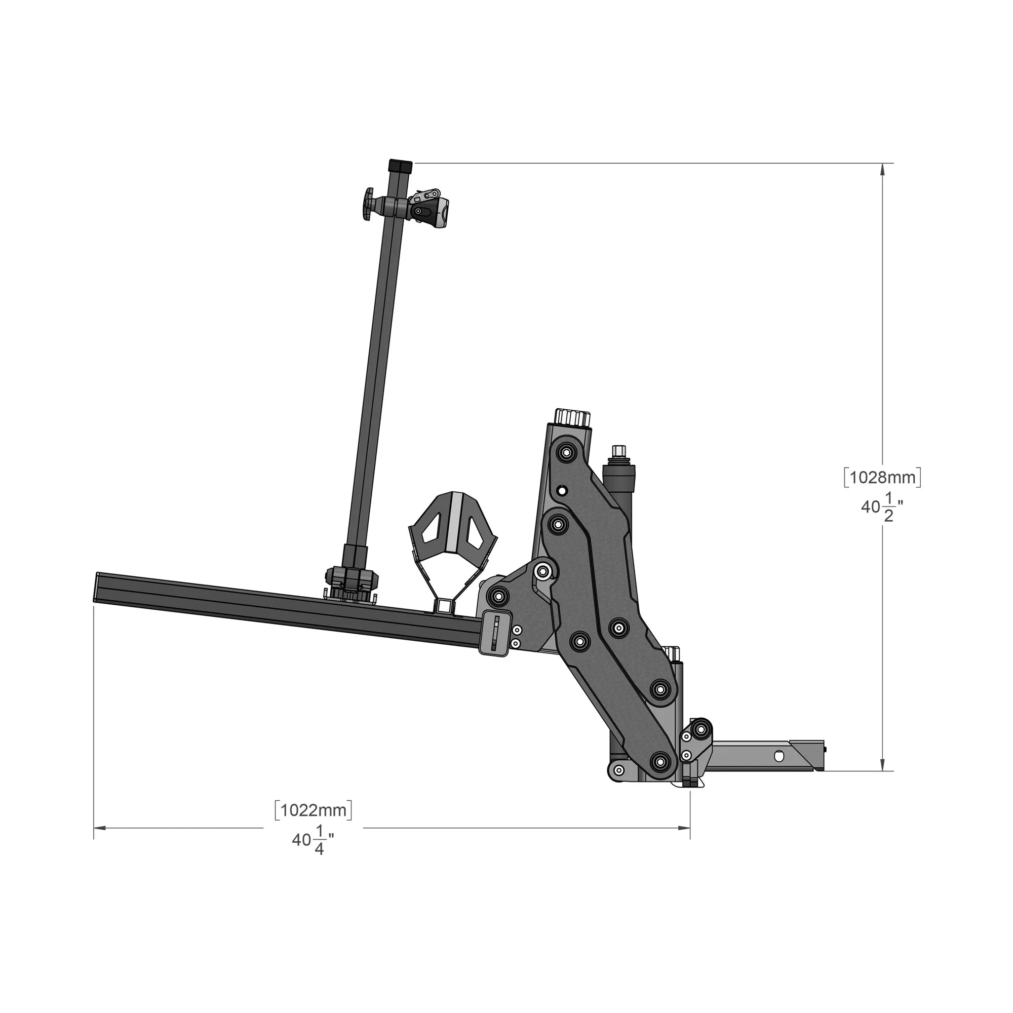 The Lifter with One Bike Mount
