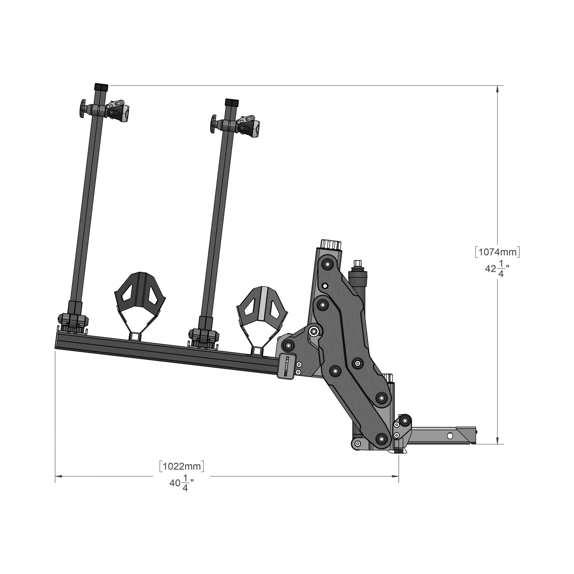 The Lifter with Two Bike Mounts