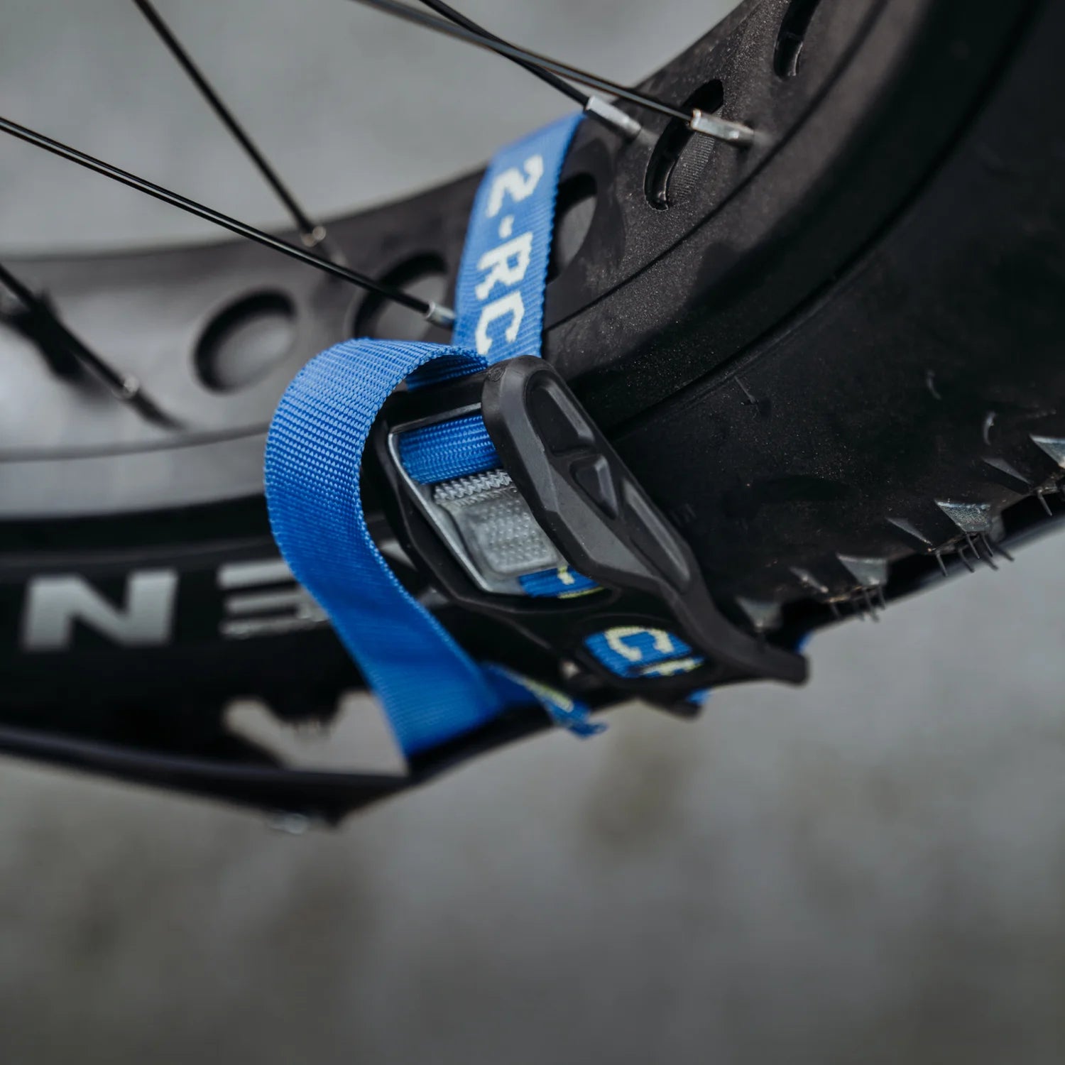 RollerCam wheel straps on tire