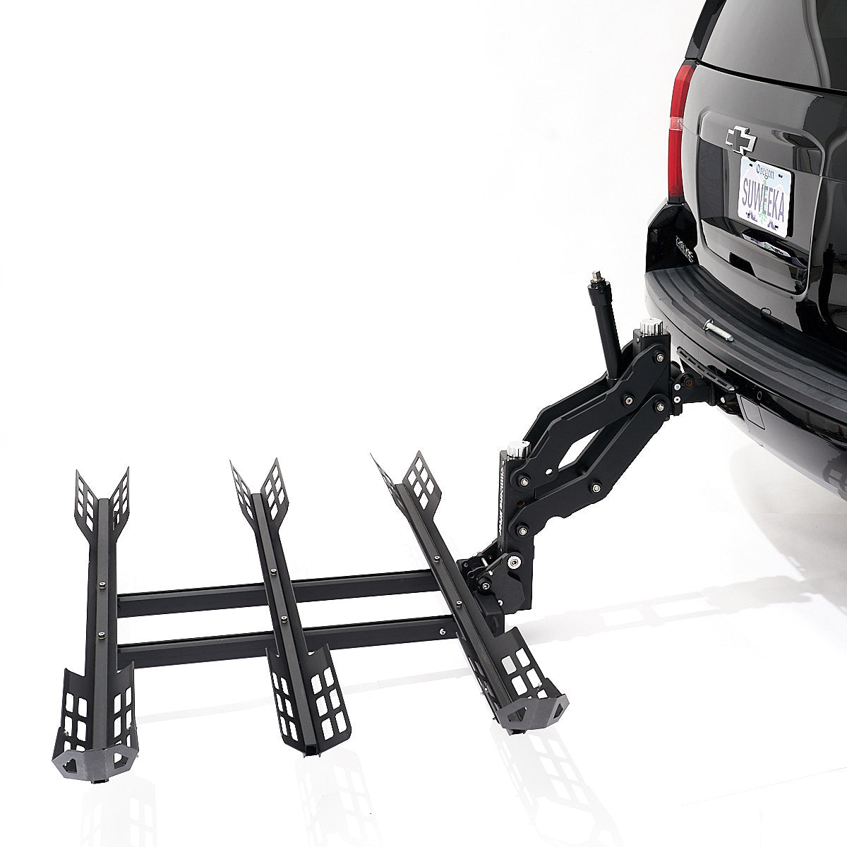 Pull Up Trailer Hitch Squat Rack The Trike Lifter With Three Wheel